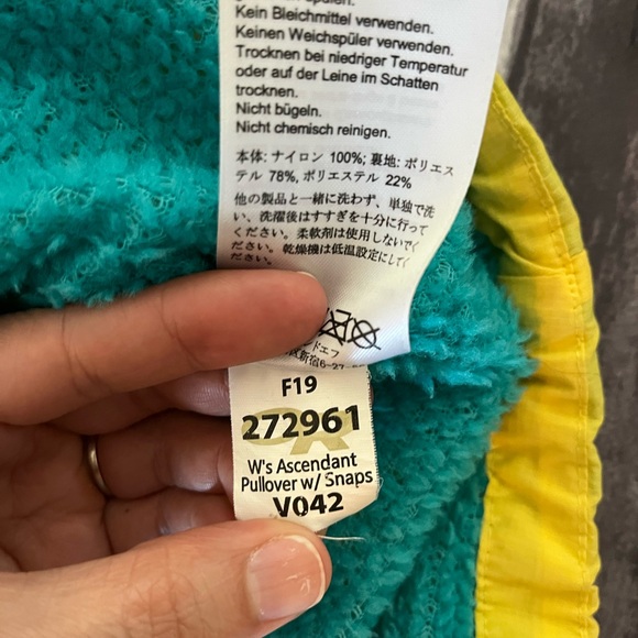 Outdoor Research women’s Ascendant pullover with snaps, size XS - Picture 5 of 5